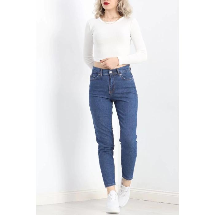 Mom Boyfriend Jeans Mavi1 - 20432.1778.