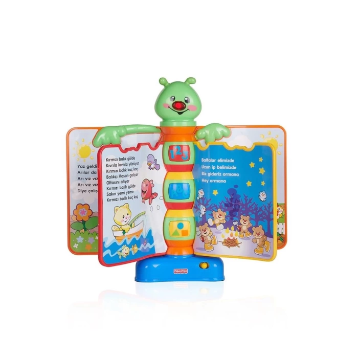 N3835 Fisher-Price® Eğlen ve Öğren Eğitici Masalcı Tırtıl / Türkçe / +6 ay