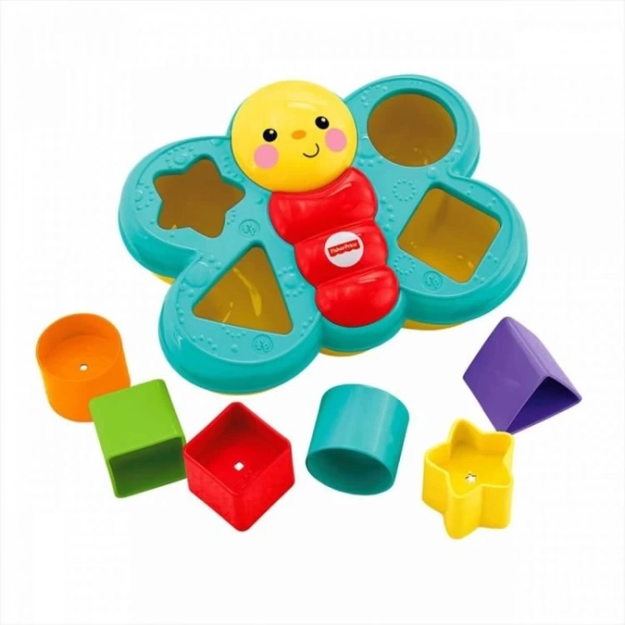 Nessi World Fisher Price Şekil Eşleştirme Arkadaşı Kelebek