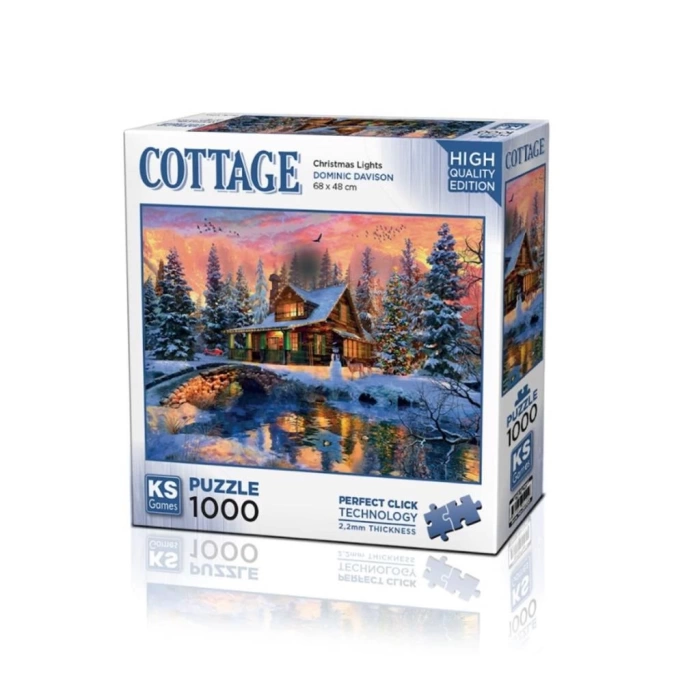 Nessiworld 20720 Christmas Lights 1000 Parça Puzzle -KS Puzzle