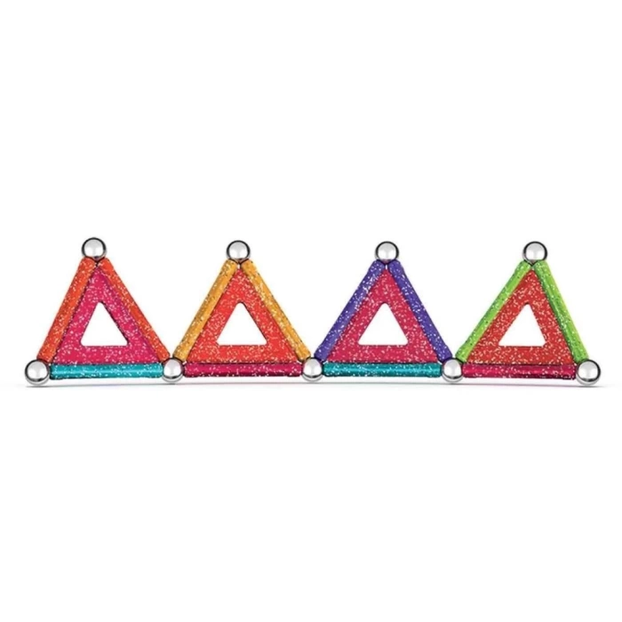 Nessiworld  0535 Geomag Glitter Manyetik Zeka Oyunu 35 Parça
