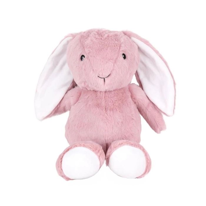 Nessiworld  0822 Peluş Göbekli Tavşan Pembe -My Friend Toys