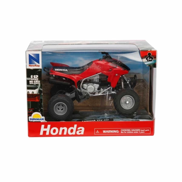 NessiWorld 1:12 Honda TRX450R 2009 Atv Model Motor