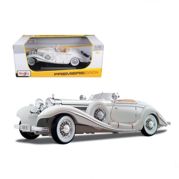 Nessiworld 1:18 Mercedes 500K Spc. Roadster