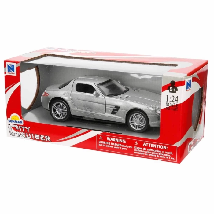 NessiWorld 1:24 City Cruiser Mercedes Benz Sls Amg Model Araba