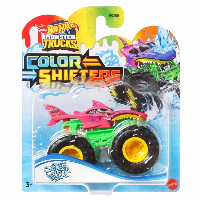 Nessiworld 1:64 Hot Wheels Monster Trucks Renk Değiştiren Arabalar