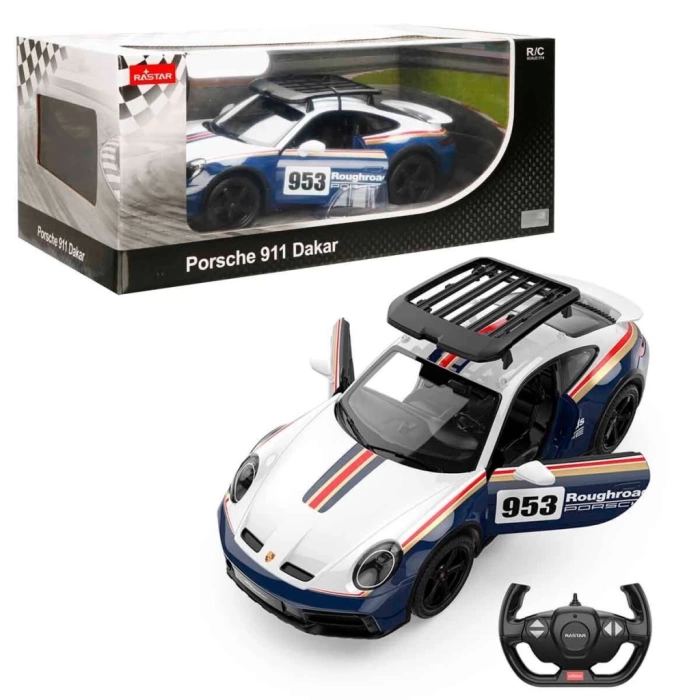 Nessiworld 10131 SUN-RAS-RC ARABA 1/14 PORSCHE 911 DAKAR PERFORMANCE FF 2 4GHZ