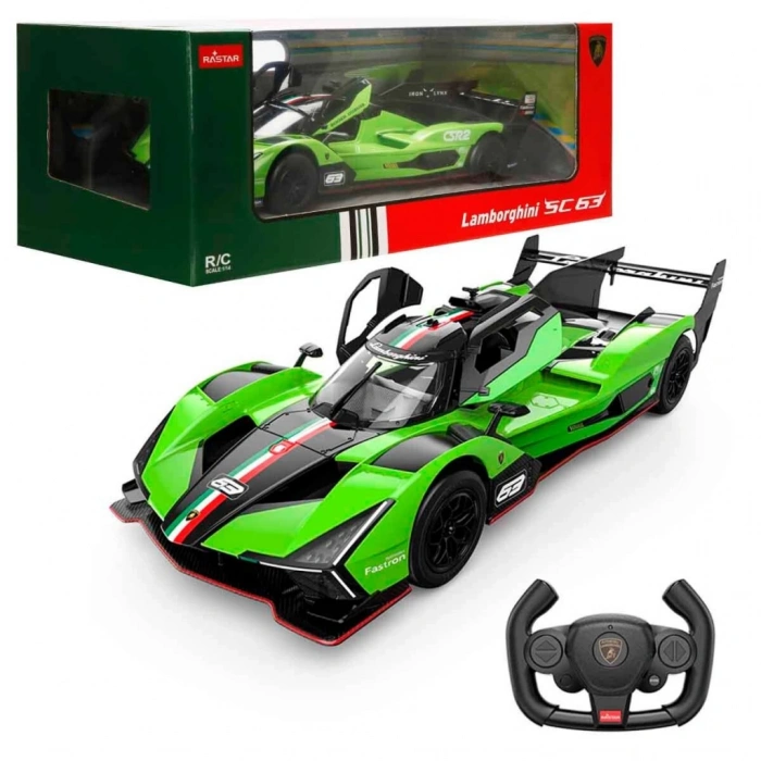 Nessiworld 10150 SUN-RAS-R C ARABA 1 14 LAMBORGHINI SC63 LMDH FF 2 4GHZ