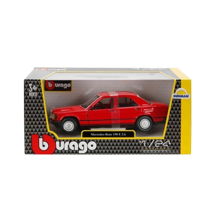 Nessiworld 1021103 1:24 Mercedes Benz 1987 190 E Model Araba