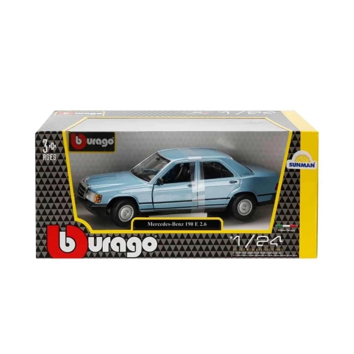 Nessiworld 1021103 1:24 Mercedes Benz 1987 190 E Model Araba