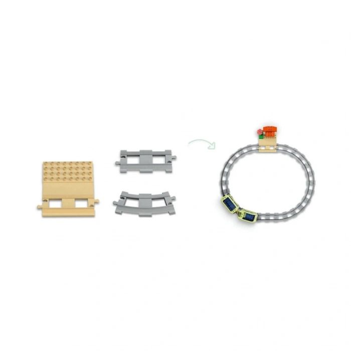 Nessiworld 10427 Lego Duplo İnteraktif Macera Treni 57 parça +2 yaş
