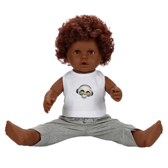 Nessiworld  1060091 SUN-SABC-DZM-BEBEK DADA KIVIRCIK SAÇLI 60CM 2A