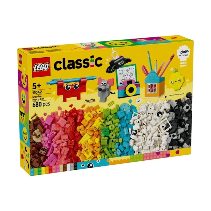 Nessiworld 11042 Lego Classic Yaratıcı Mutlu Kutu 680 parça +5 yaş