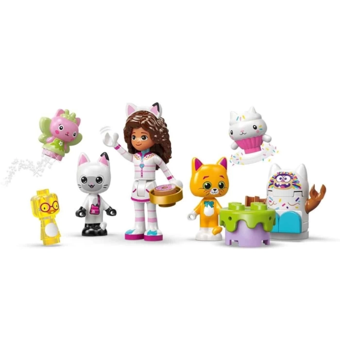 Nessiworld 11205 Lego Gabbys Dollhouse Şekerleme Dağı ve Kedi Bahçesi 263 parça +4 yaş
