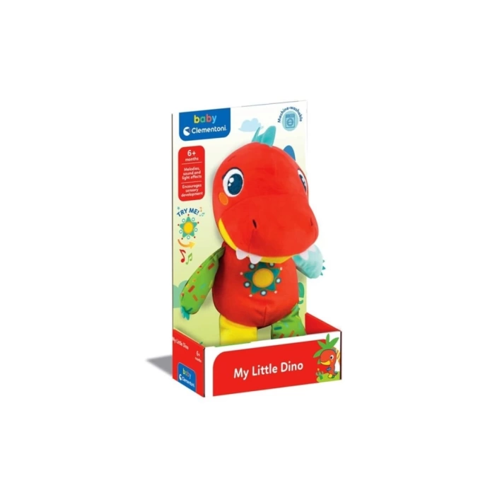 Nessiworld 17847 Baby Clementoni - Trex Dinozor Peluş Oyuncak