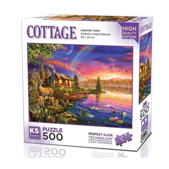 NessiWorld 20063 Lakeside Cabin 500 Parça Puzzle