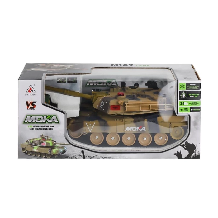 Nessiworld 2033-T Kumandalı Sesli Şarjlı Büyük Boy Tank -Karsan