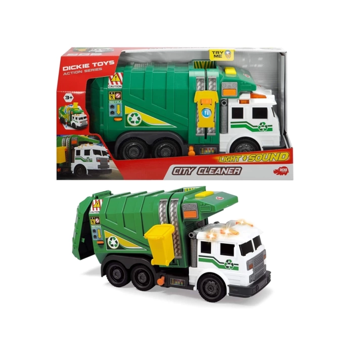 Nessiworld 203308378 Dickie, Sesli ve Işıklı Şehir Temizleyici 35 cm