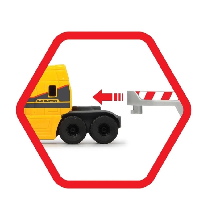 Nessiworld 203725005 Dickie Toys, Volvo Yükleyici Kepçe ve Volvo Damperli Kamyon