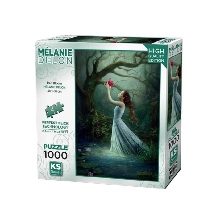 Nessiworld    20682 Red Bloom 1000 Parça Puzzle -KS Puzzle