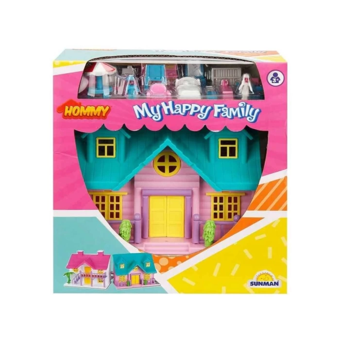 Nessiworld  2080 Happy Family Villa Oyun Seti 18 Parça