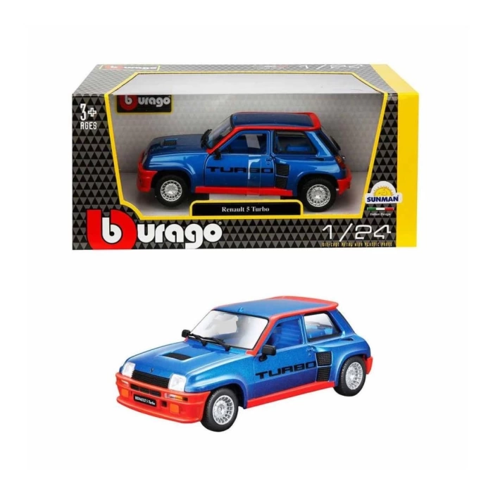 Nessiworld 21088 1:24 Renault 5 Turbo Model Araba -Sunman