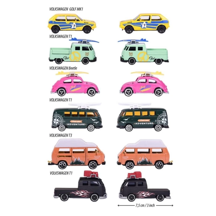 Nessiworld 212055004 Majorette VW The Originals Premium Arabalar