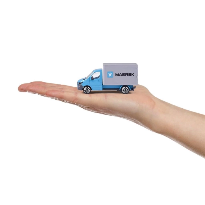 Nessiworld 212057290 Majorette MAERSK Lojistik Arabaları 4 Parça -Simba