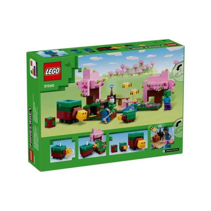 Nessiworld 21260 Lego Minecraft Kiraz Çiçeği Bahçesi 304 parça +8 yaş