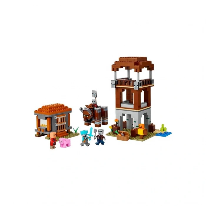Nessiworld 21278 Lego Minecraft Pillager Karakolu ve Ravager 665 parça +9 yaş