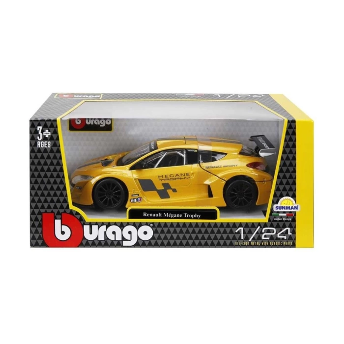 Nessiworld 22115 Burago 1:24 Renault Megane Trophy Model Araba -Sunman