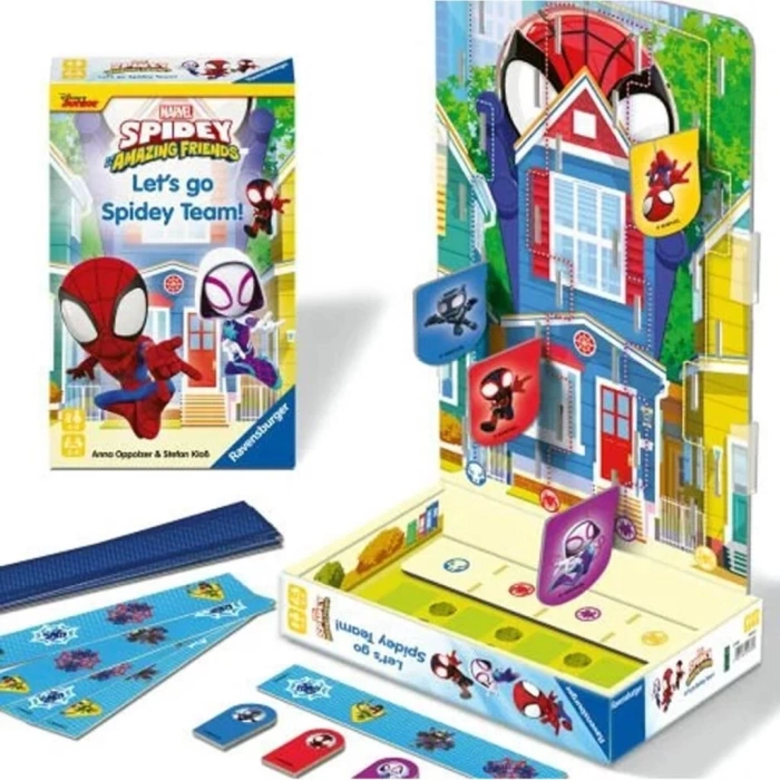 Nessiworld 248728 Ravensburger - Spidey Takımı - Seyahat Boy Kutu Oyunu