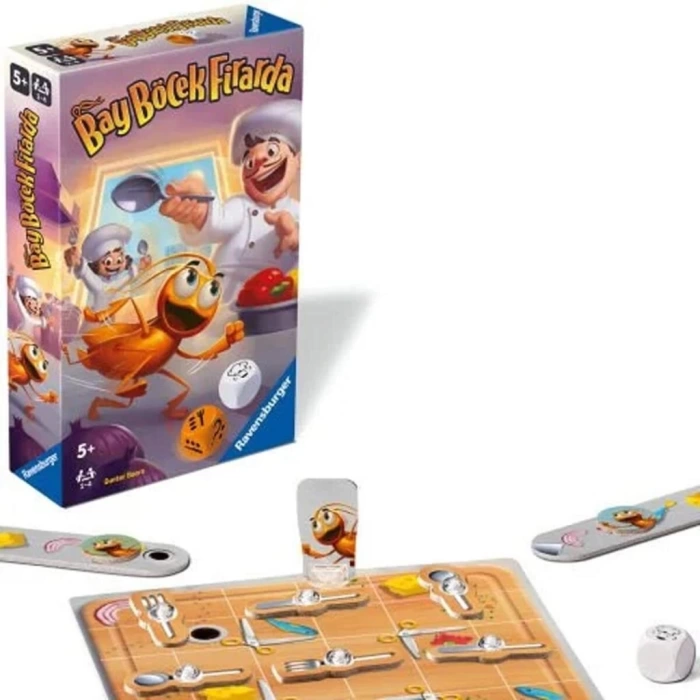 Nessiworld 248803 Ravensburger - Bay Böcek Firarda - Seyahat Boy Kutu Oyunu