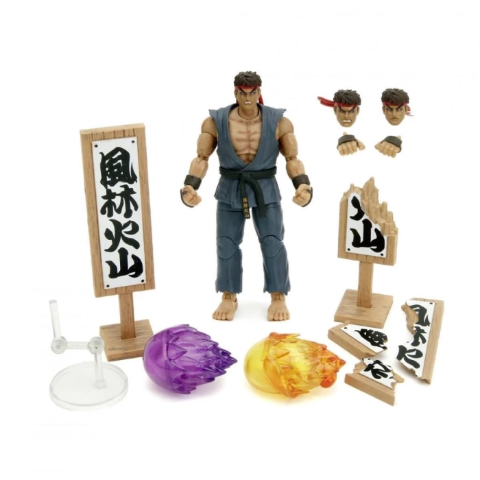 Nessiworld 253255070 Street Fighter Evil Ryu Deluxe Figür Jada