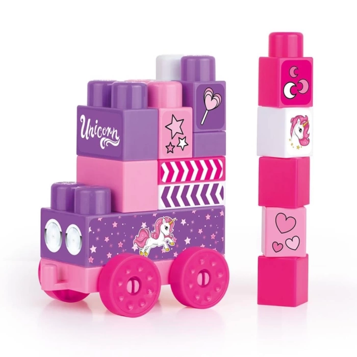 Nessiworld 2550 UNICORN ÇANTALI MEGA BLOK 20 LI