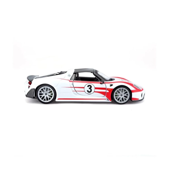 Nessiworld 28009 Burago Porsche 918 Spyder 1:24 Model Araba -Sunman