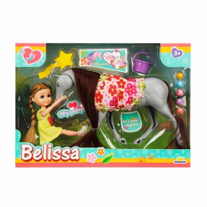 Nessiworld 2981 Belissa’nın Süslü Atı 15 cm -Sunman