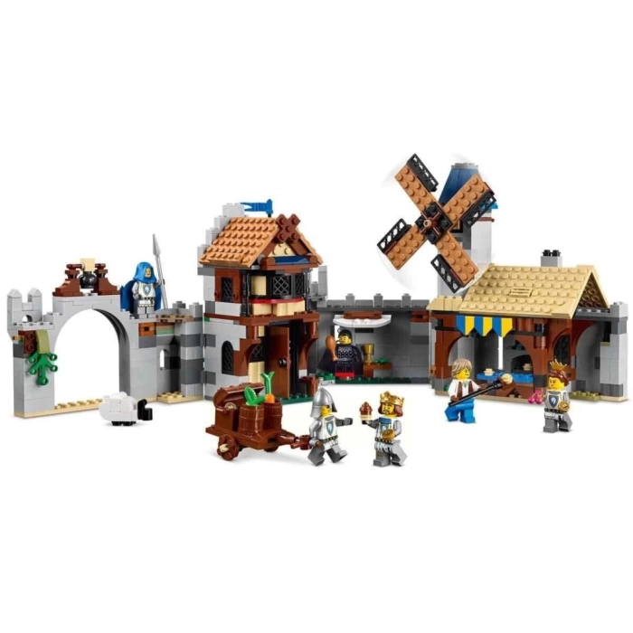 Nessiworld 31168 Lego Creator 3in1 - Orta Çağ Atlı Şövalye Kalesi 1371 parça +9 yaş