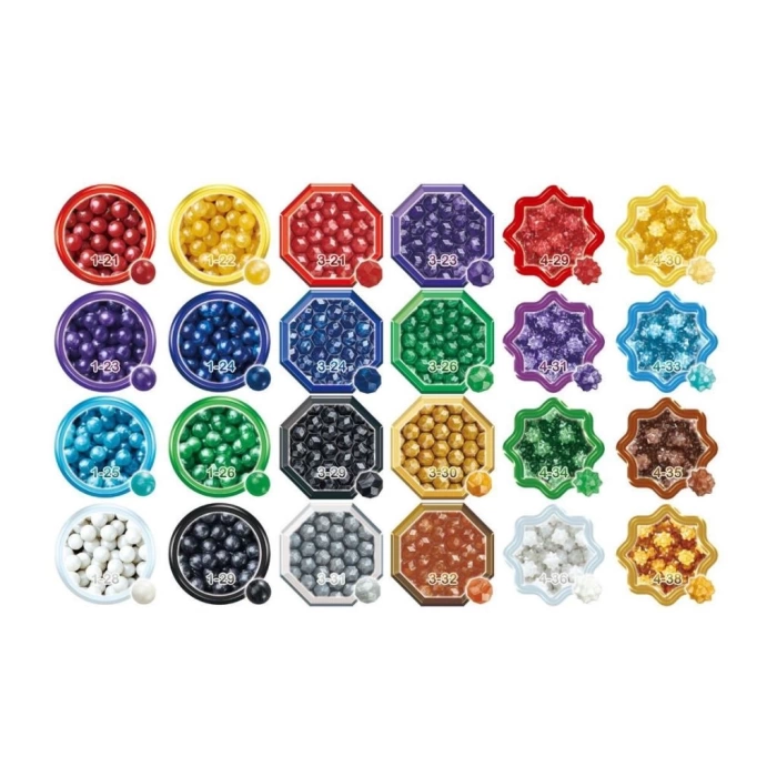 Nessiworld 31995 AquaBeads Parlak Boncuk Paketi (yedek paket) 2000 parça +4 yaş