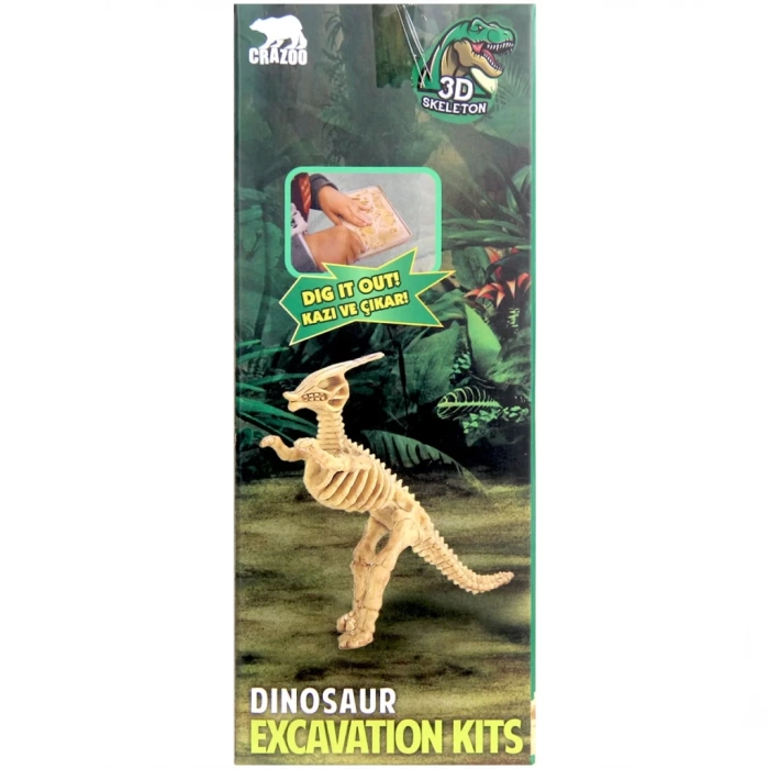 Nessiworld 3D Dinozor İskeleti Fosil Kazı Seti