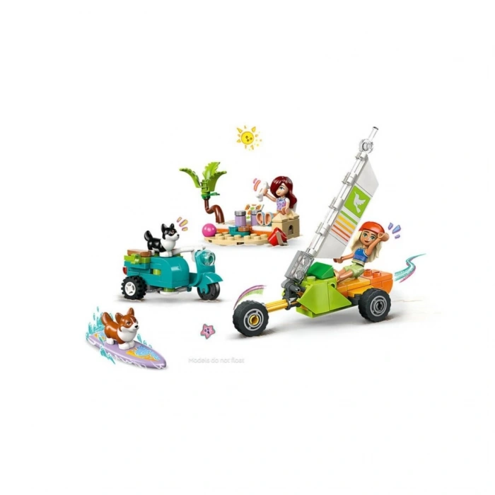 Nessiworld 42641 Lego Friends Sörfçü Köpekler ve Scooter Macerası 113 parça +6 yaş