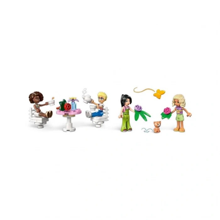 Nessiworld 42671 Lego Friends Kafe ve Çiçekçi Dükkanı 1138 parça +9 yaş