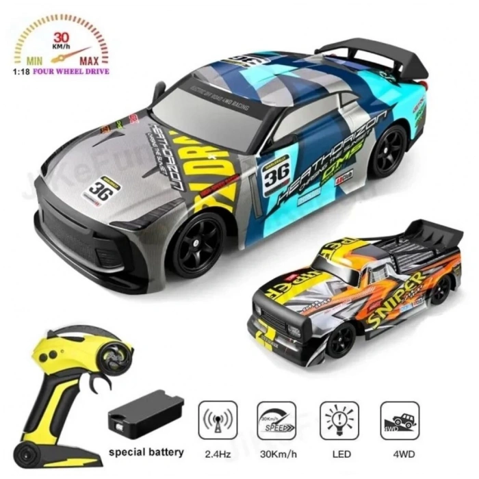 Nessiworld 4D-H3 30 KM HIZLA ÇIKABİLEN PROF. ARABA