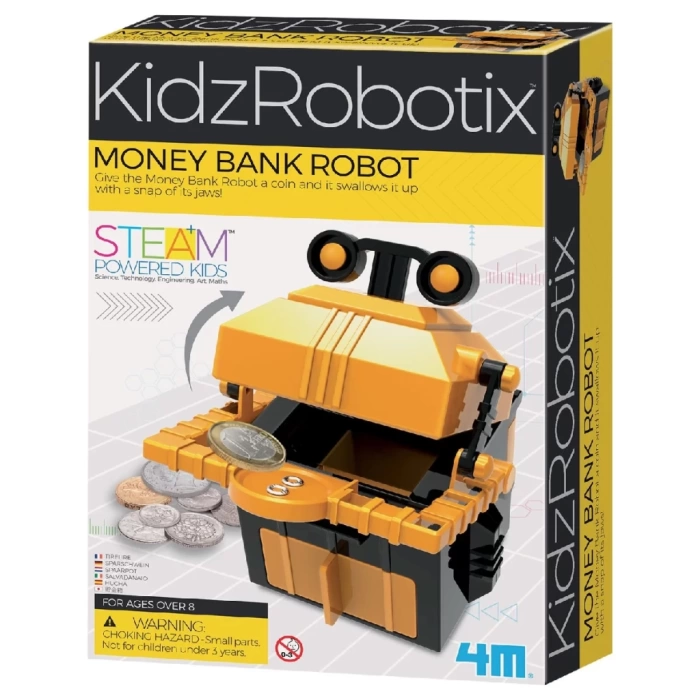 Nessiworld 4M Kumbara Robot Kiti