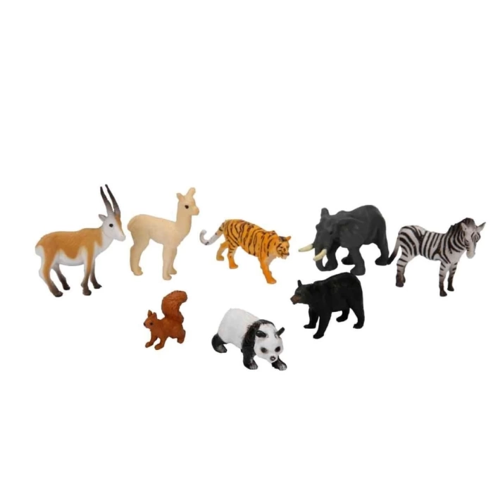 Nessiworld 5003 SUN-YFN-FİGÜR HAYVAN SET VALİZLİ 8PRÇ 2A 6D