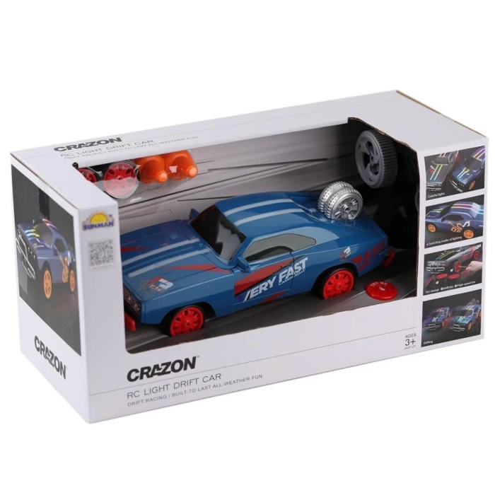 Nessiworld 5016 SUN-YFN-CRN-RC ARABA DRİFT FF YEDEK TEKERLEK KUKALI IŞIKLI 7 4V USB 2A