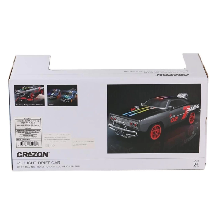 Nessiworld 5016 SUN-YFN-CRN-RC ARABA DRİFT FF YEDEK TEKERLEK KUKALI IŞIKLI 7 4V USB 2A
