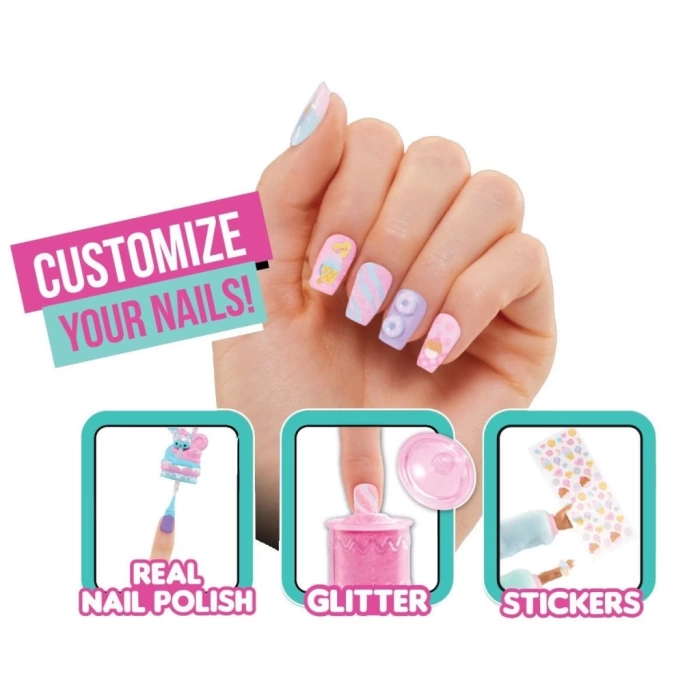 Nessiworld  503781 L.O.L. O.M.G. Sweet Nails Candylicious Sprinkles Tatlı Dükkanı