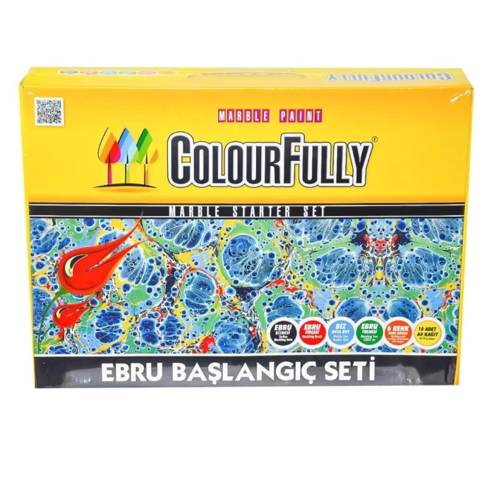 Nessiworld 5106 Ebru Sanatı Başlangıç Seti