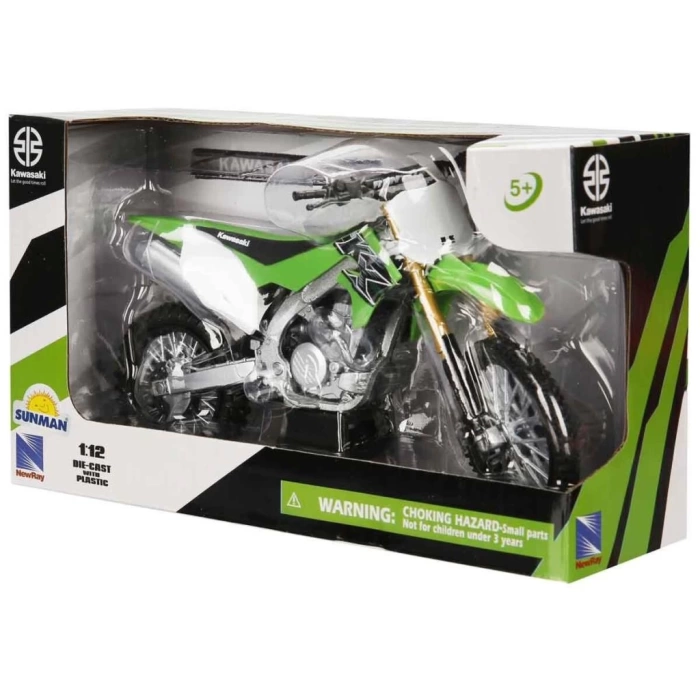 Nessiworld 57483 SUN- Kawasakı  KX450 Yeşil 1:12